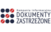 Logo Dokumenty zastrzeżone